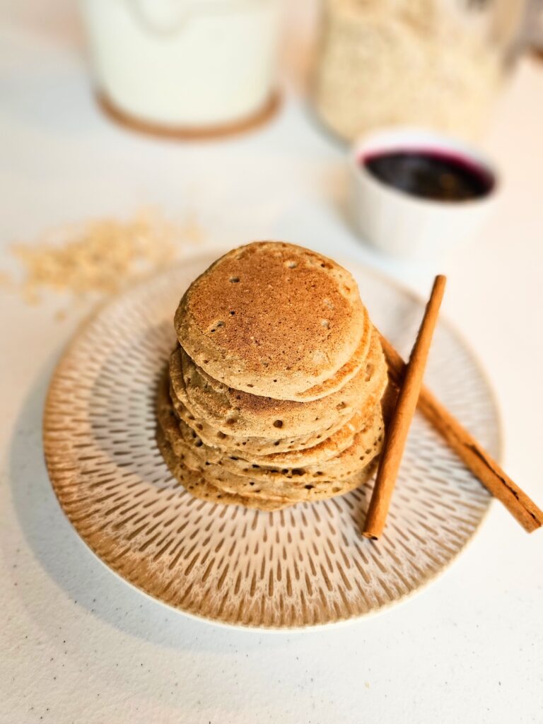 Vanilla Oat Pancakes